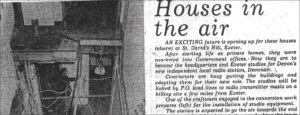 Houses in the air – 1980