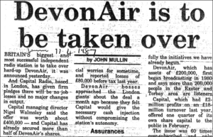 DevonAir is to be taken over