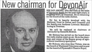 New chairman for DevonAir