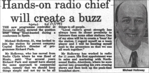Hands-on radio chief will create a buzz
